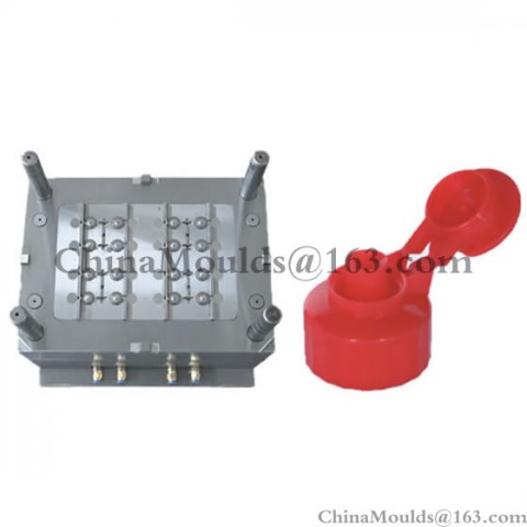 16 Cavitys flip cap mould