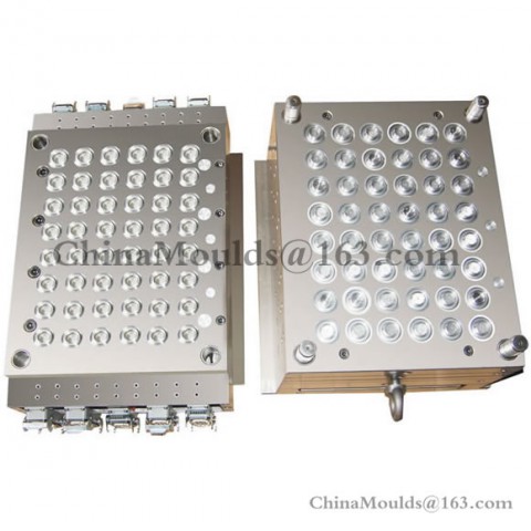 48-cavity water bottle cap mould